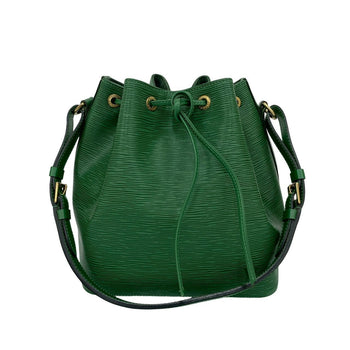 Louis Vuitton Shoulder Bag Epi Leather Green Epi Petit Noe