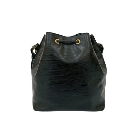 Louis Vuitton Shoulder Bag Epi Leather Black Epi Petit Noe
