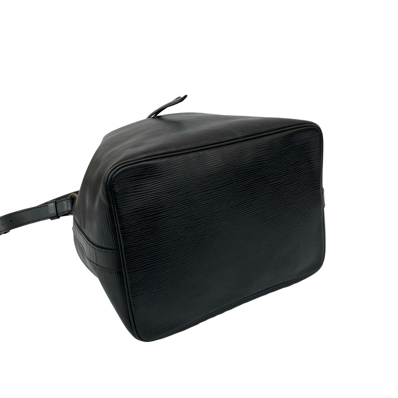 Louis Vuitton Shoulder Bag Epi Leather Black Epi Petit Noe