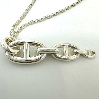 Hermes Necklace Sv925 Silver Ungenerous Women