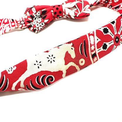 Hermes Tie Silk Multicolor Noupapillon