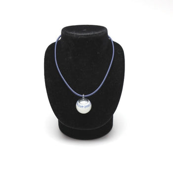 Louis Vuitton Choker Plastic Blue Necklace Cup Compass Pendant Choker Women(Unisex)