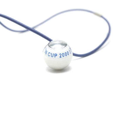 Louis Vuitton Choker Plastic Blue Necklace Cup Compass Pendant Choker Women(Unisex)