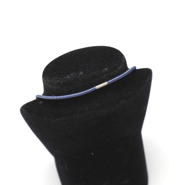 Louis Vuitton Choker Plastic Blue Necklace Cup Compass Pendant Choker Women(Unisex)