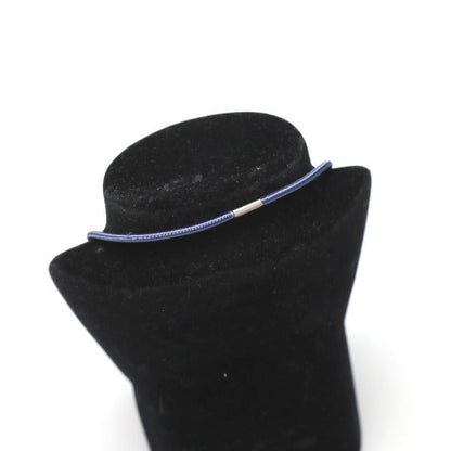 Louis Vuitton Choker Plastic Blue Necklace Cup Compass Pendant Choker Women(Unisex)