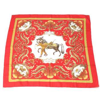 Hermes Scarf Silk Yellow Springs Scarf Carre90 Women