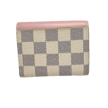 Louis Vuitton Tri-Fold Wallet N60168 Damier Canvas Audrose With Coin Pocket Damier Azul