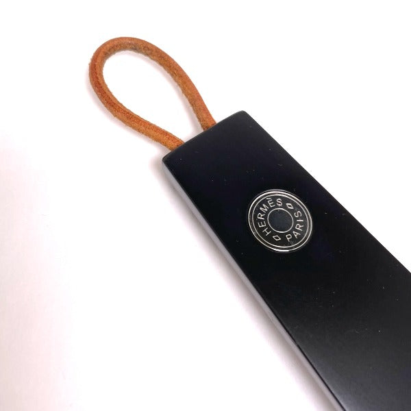 Hermes Other Shoes 052052Zh Wood Black Shoehorn Short Serie Made Of Wood Mens(Unisex)