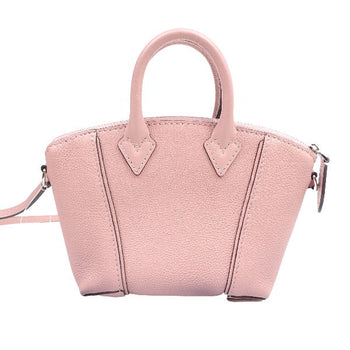 Louis Vuitton Shoulder Bag M61256 Leather Magnolia Nano Lockit Parnasea Women