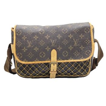 Louis Vuitton Shoulder Bag M40117 Monogram Canvas Brown Crossbody Monogram Congo Pm Mens(Unisex)
