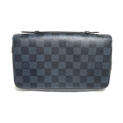 Louis Vuitton Business Bag N41590 Damier Canvas Cobalt Wallet Damier Cobalt Zippy Xl Mens