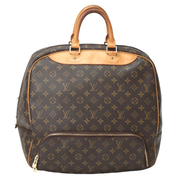 Louis Vuitton Boston Duffel Bag M41443 Monogram Canvas Brown Sports Bag Monogram Evasion