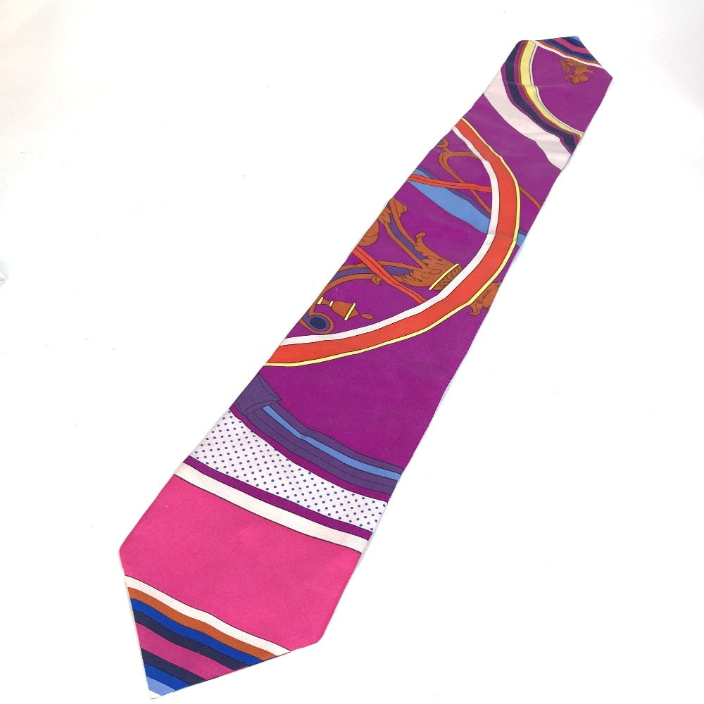 Hermes Scarf Silk Pink Twill Up Women