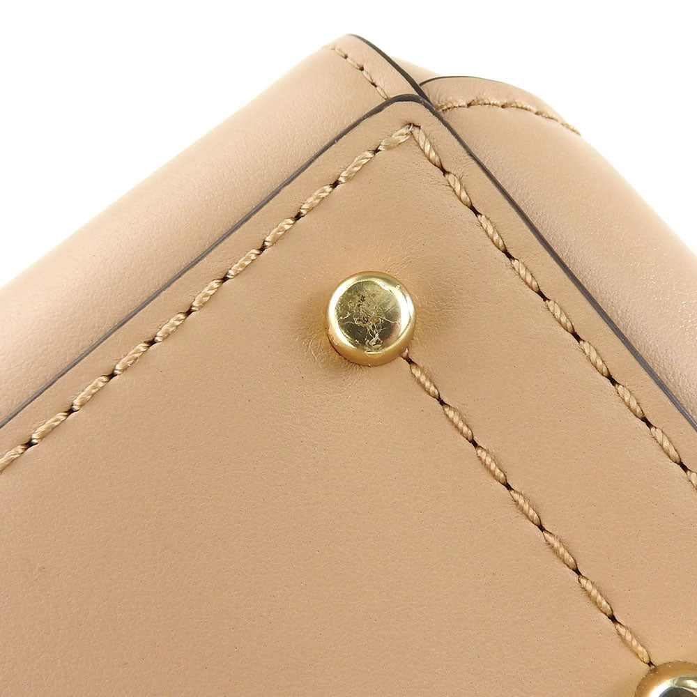 Coach Handbag 31918 Leather Beige Women