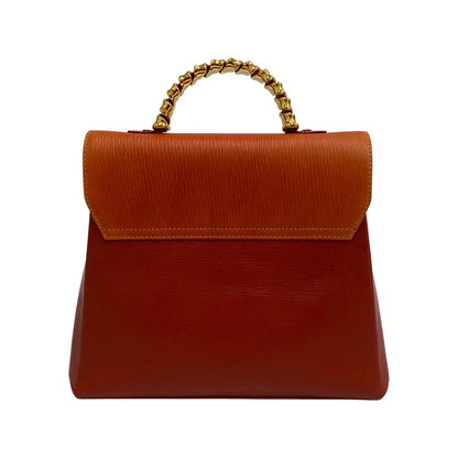Loewe Shoulder Bag Leather Orange Women