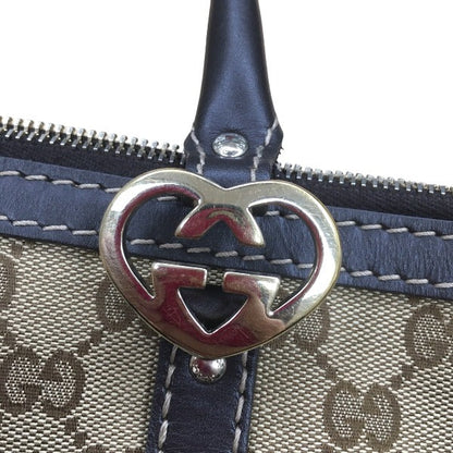 Gucci Tote Bag 257069 Gg Canvas Beige Handbag Gg Pattern Canvas Unisex(Unisex)