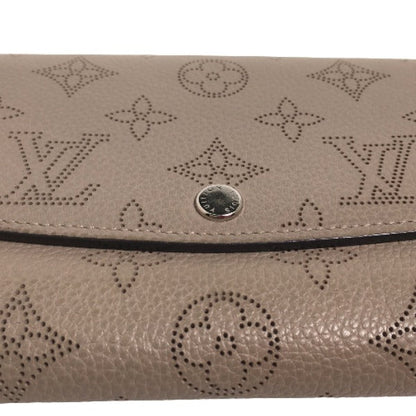 Louis Vuitton Long Wallet Purse M60144 Monogram Mahina Beige Long Wallet Purse Monogram