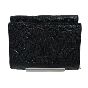 Louis Vuitton Tri-Fold Wallet M80880 Monogram Ann Platt Black Tri-Fold Wallet Ann Platt