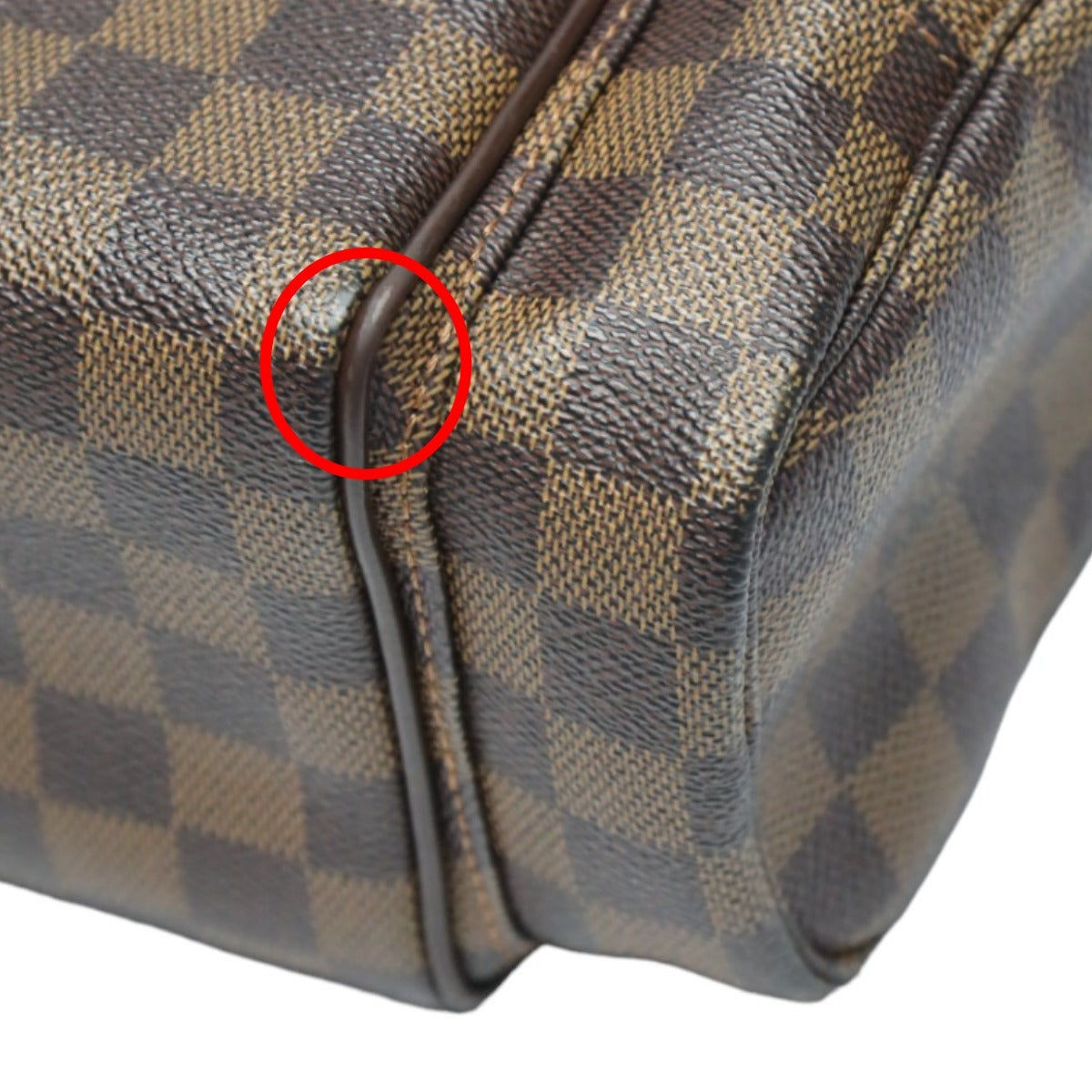 Louis Vuitton Shoulder Bag Damier Canvas Brown Shoulder Bag Damier Reporter Melville Mens