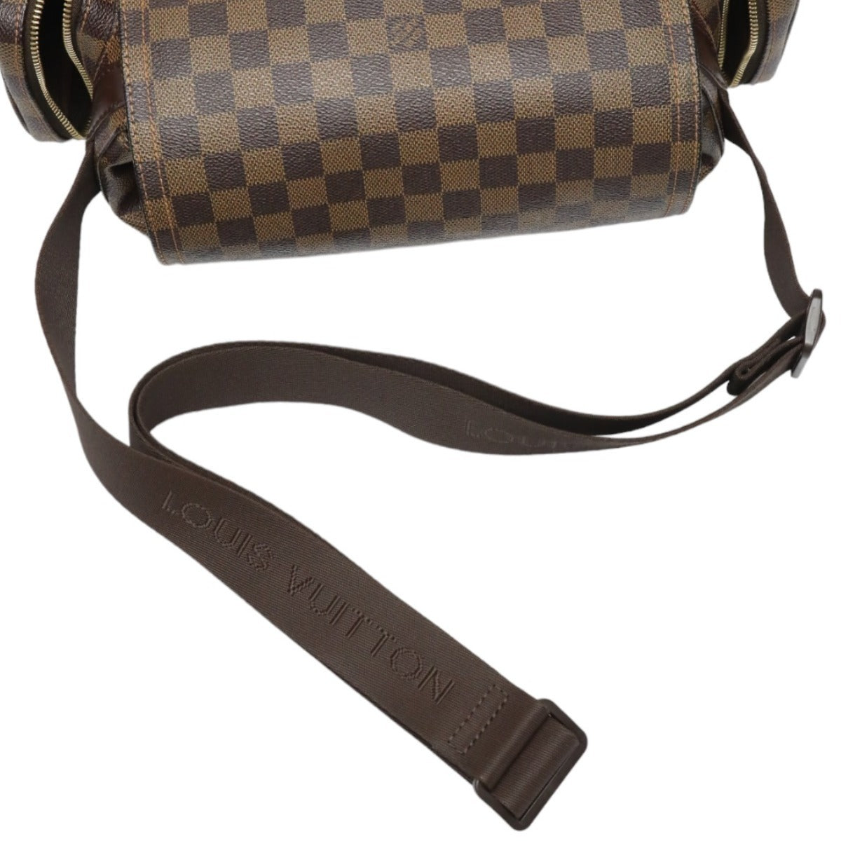 Louis Vuitton Shoulder Bag Damier Canvas Brown Shoulder Bag Damier Reporter Melville Mens