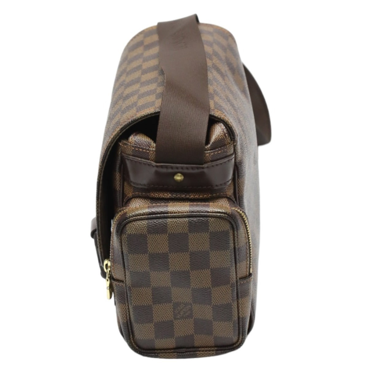 Louis Vuitton Shoulder Bag Damier Canvas Brown Shoulder Bag Damier Reporter Melville Mens