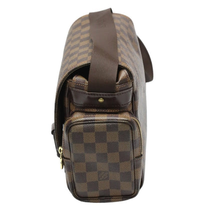 Louis Vuitton Shoulder Bag Damier Canvas Brown Shoulder Bag Damier Reporter Melville Mens