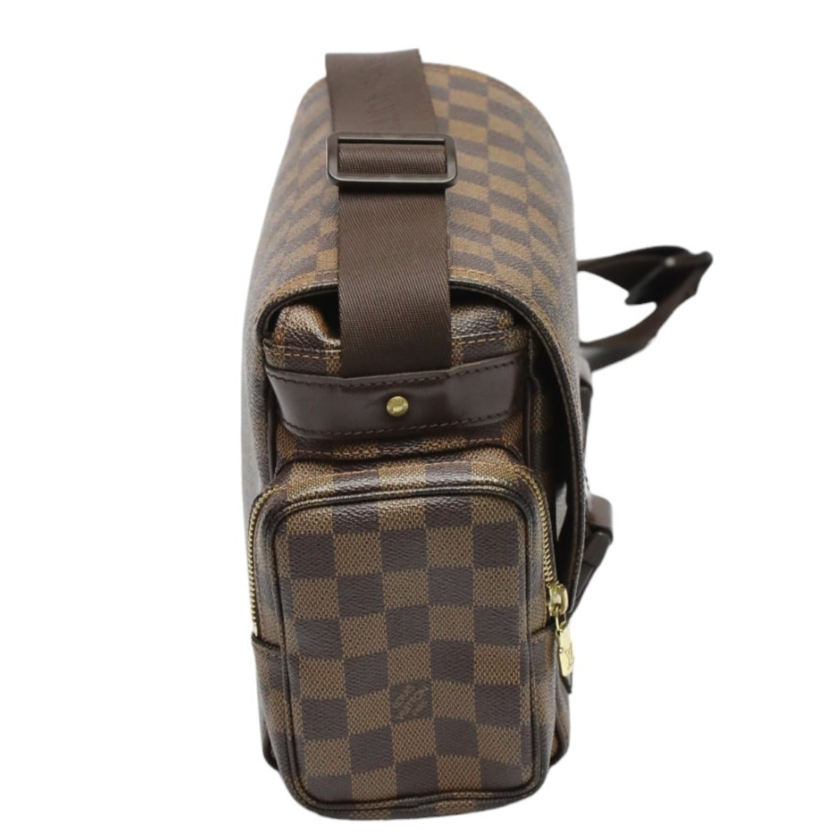 Louis Vuitton Shoulder Bag Damier Canvas Brown Shoulder Bag Damier Reporter Melville Mens