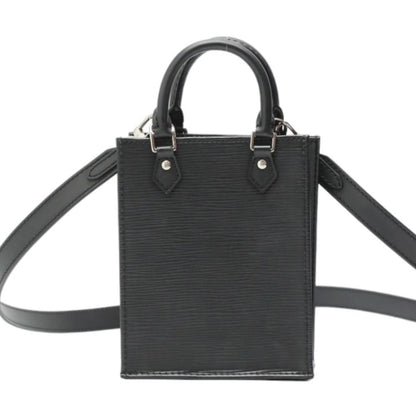 Louis Vuitton Shoulder Bag M69441 Epi Leather Black Shoulder Bag Epi Petit Sac Plat Unisex(Unisex)