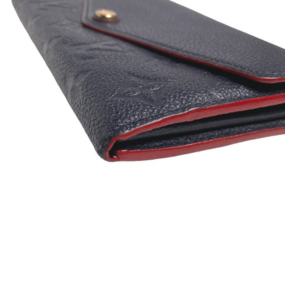 Louis Vuitton Long Wallet Purse M62125 Monogram Ann Platt Marine Rouge Portefeuille Sarah Ann Platt