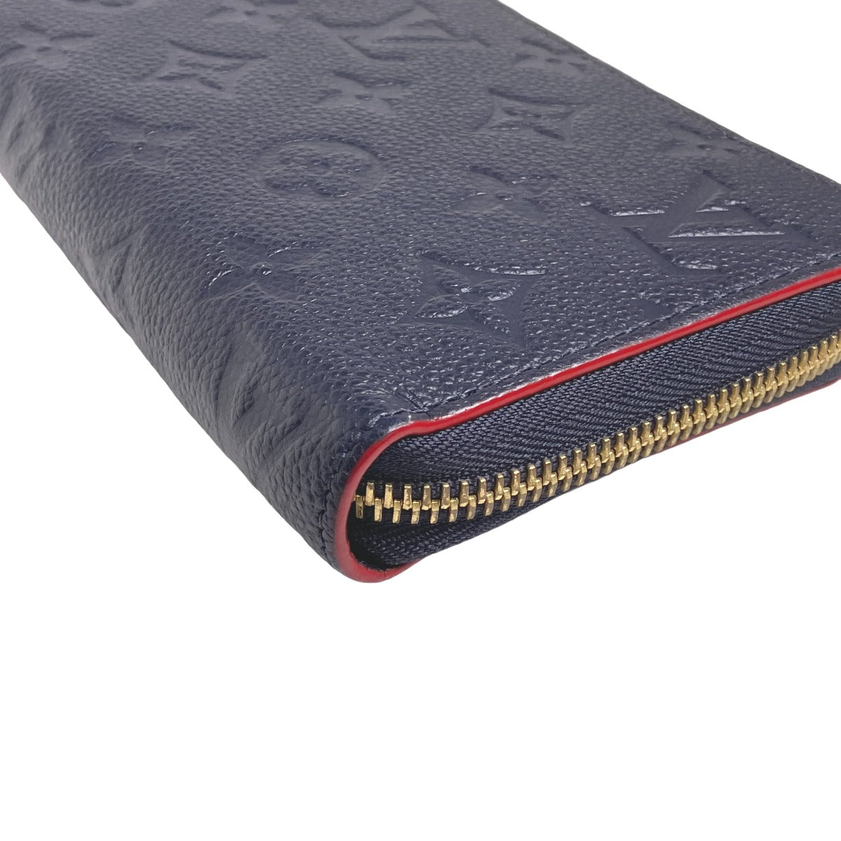 Louis Vuitton Long Wallet Purse M62121 Monogram Ann Platt Marine Rouge Zippy Wallet Ann Platt