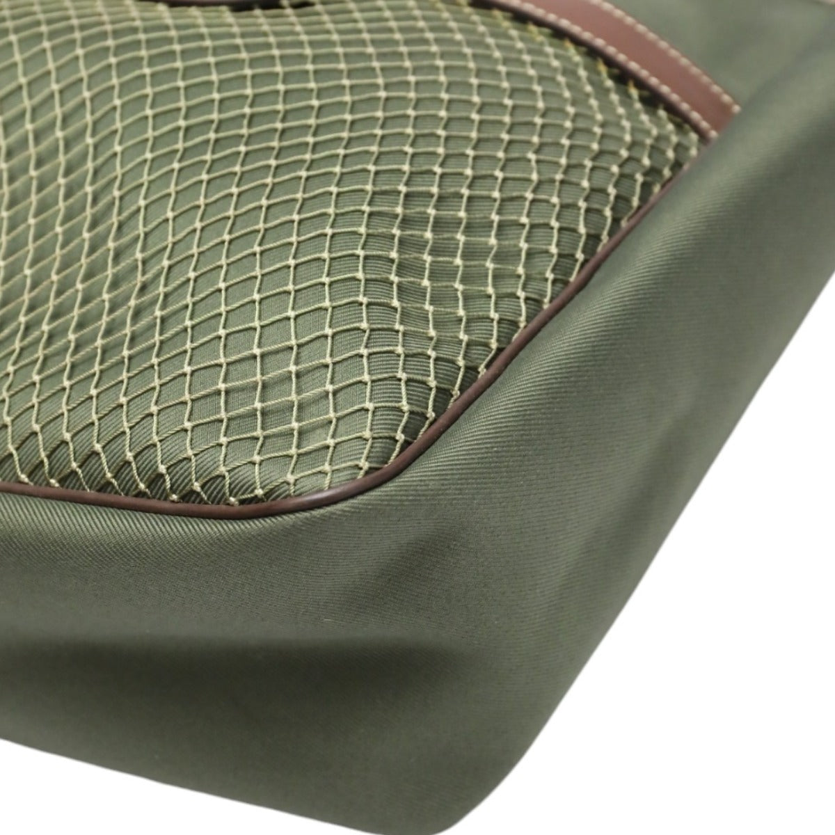 Hunting World Tote Bag Leather Khaki Tote Bag Mens(Unisex)