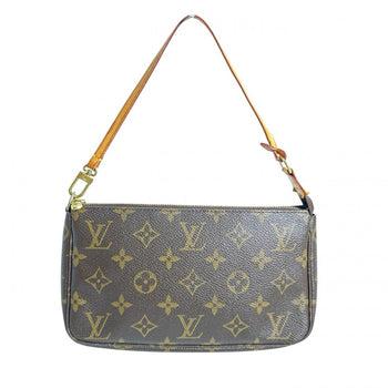 Louis Vuitton Pouch M51980 Monogram Canvas Brown Accessory Pouch Monogram Pochette Accessoires Women