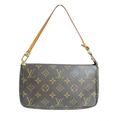 Louis Vuitton Pouch M51980 Monogram Canvas Brown Accessory Pouch Monogram Pochette Accessoires Women