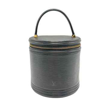Louis Vuitton Handbag M48032 Epi Leather Black Handbag Epi Cannes Women