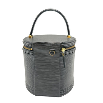 Louis Vuitton Handbag M48032 Epi Leather Black Handbag Epi Cannes Women