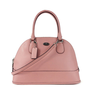 Coach Handbag F33909 Leather Pink Women
