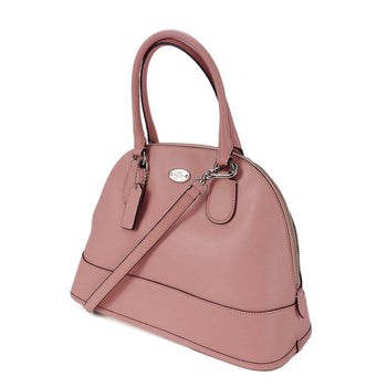 Coach Handbag F33909 Leather Pink Women