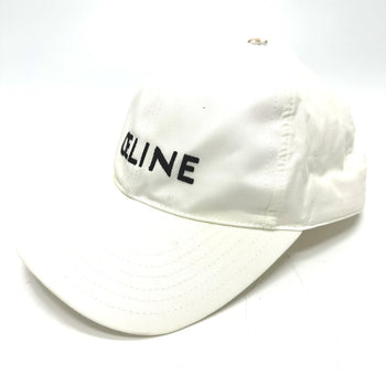 Celine Cap 2Aus9969P Cotton White Embroidery Baseball Cap M