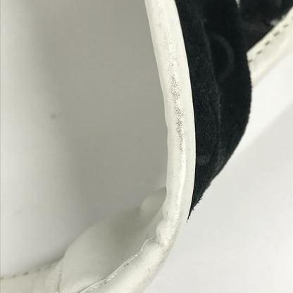 Celine Sun Visor Leather / Suede Black Triomphe Women