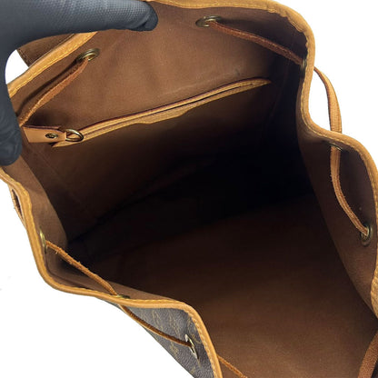 Louis Vuitton Backpack M51135 Monogram Brown Montsourisgm Women