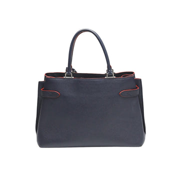 Louis Vuitton Handbag M53645 Calfskin Navy X Red 2Way Bag Rock Me Day Marine Rouge Women