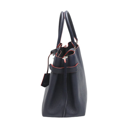 Louis Vuitton Handbag M53645 Calfskin Navy X Red 2Way Bag Rock Me Day Marine Rouge Women