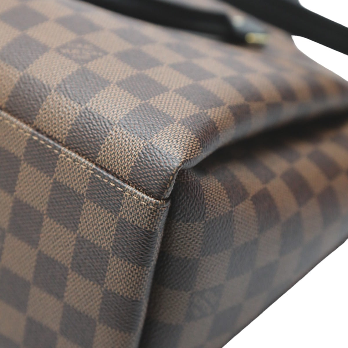 Louis Vuitton Tote Bag N45283 Damier Canvas Brown 2Way Bag Odeon Tote Mm Women