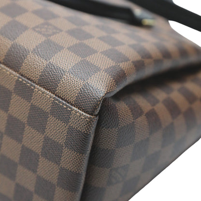 Louis Vuitton Tote Bag N45283 Damier Canvas Brown 2Way Bag Odeon Tote Mm Women