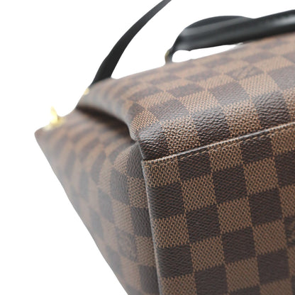 Louis Vuitton Tote Bag N45283 Damier Canvas Brown 2Way Bag Odeon Tote Mm Women