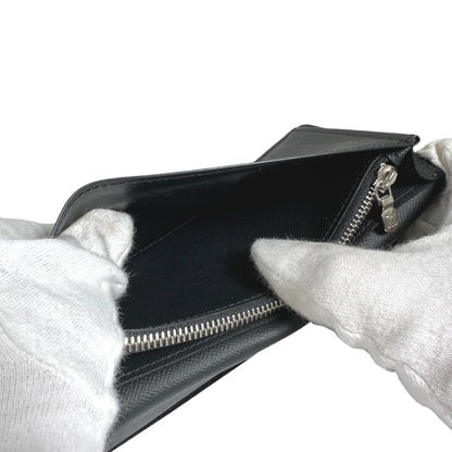 Louis Vuitton Long Wallet Purse M30501 Taiga Black Bifold Walletlong Wallet Taiga Portefeuille