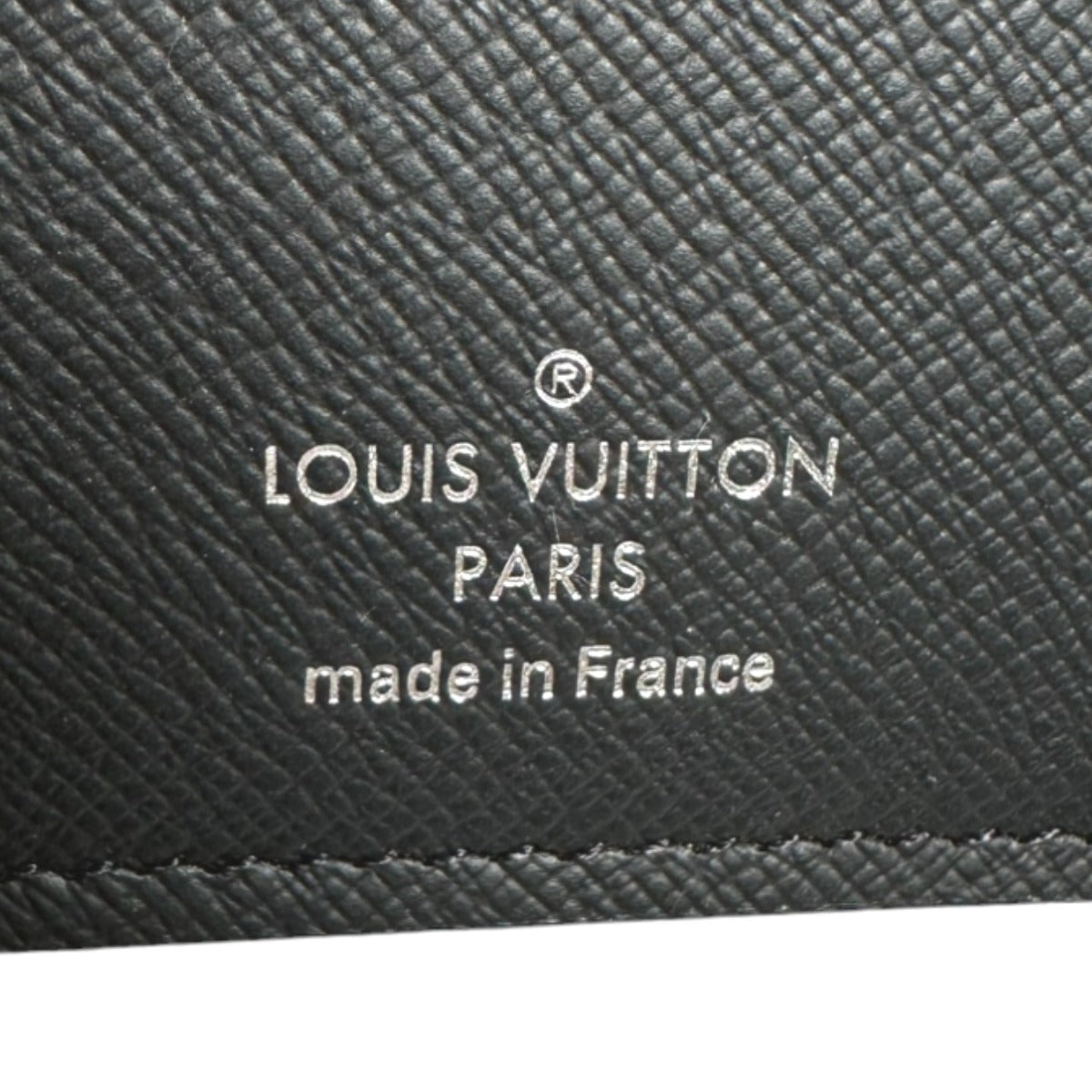 Louis Vuitton Long Wallet Purse M30501 Taiga Black Bifold Walletlong Wallet Taiga Portefeuille