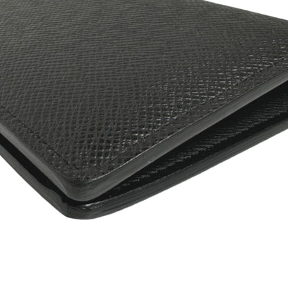 Louis Vuitton Long Wallet Purse M30501 Taiga Black Bifold Walletlong Wallet Taiga Portefeuille
