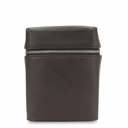 Louis Vuitton Pouch M46550 Monogram Grass Leather Brown Ray Unisex(Unisex)