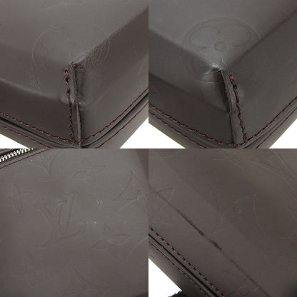 Louis Vuitton Pouch M46550 Monogram Grass Leather Brown Ray Unisex(Unisex)